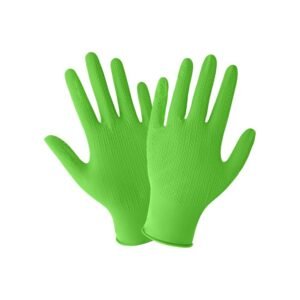 Panther-Guard® 945PF – Nitrilo Biodegradable Verde Hi-Vis con Agarre Superior