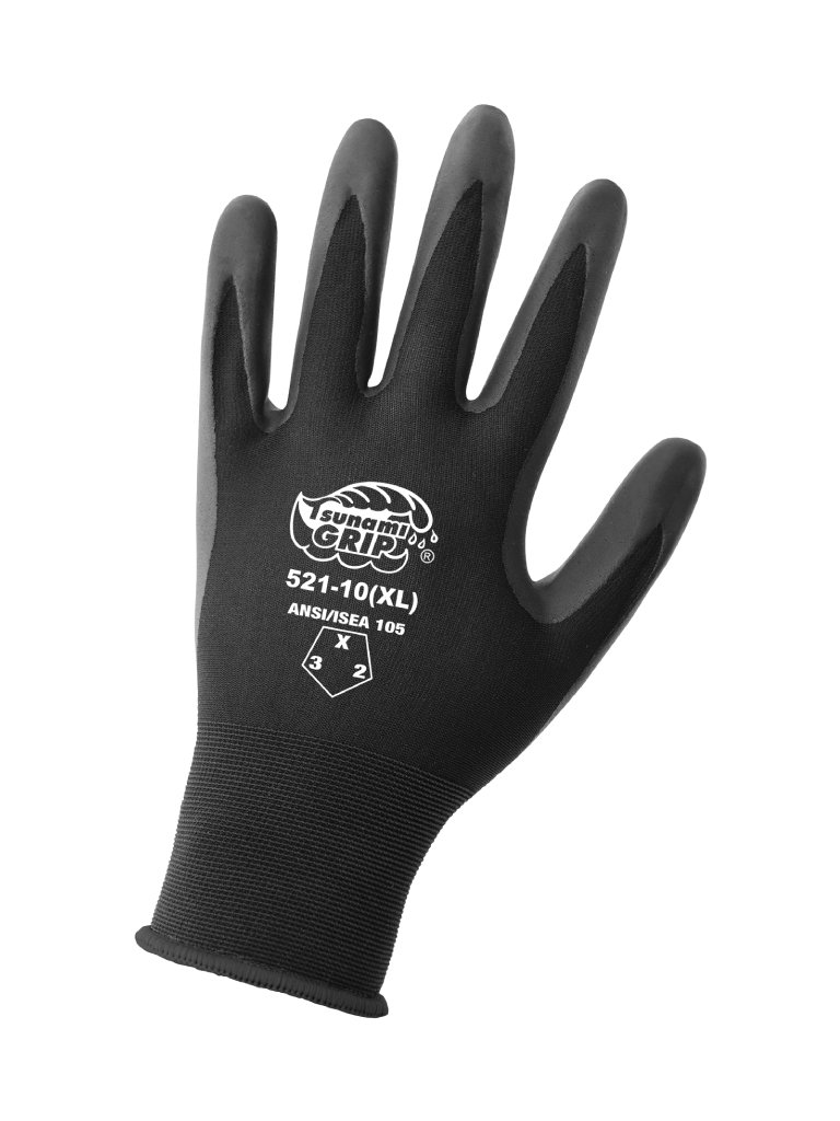 Tsunami Grip® 521 – Ultraligeros Calibre 21 con Agarre en Espuma Nitrilo y Cumplimiento FDA - Image 3